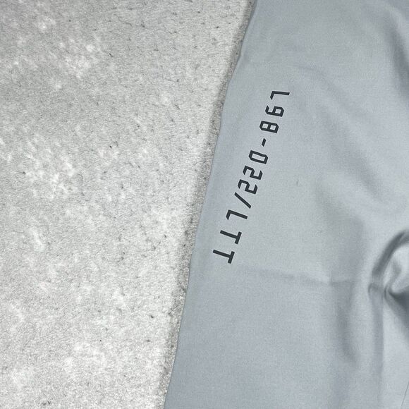 Lululemon Tights Mens 2XL Gray License To Train Tight 21” Stretch Gym Workout - Picture 3 of 12